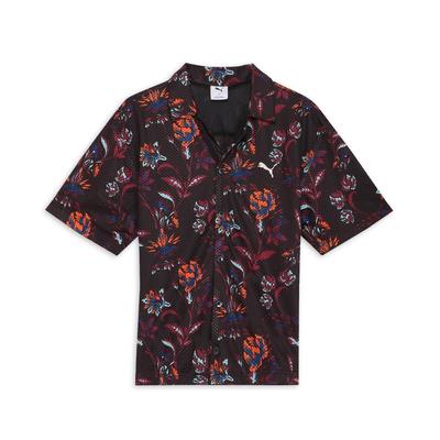 M Floral Sport Aop Shirt Wv 633343 01bk