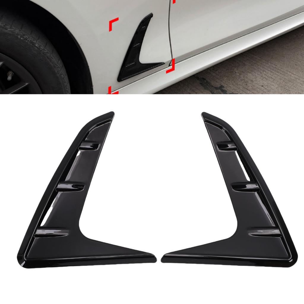       Hole Grille ABS Stylish Sporty Car Side Wing       Vent Replacement for 3 Series  0  1 2019-Later