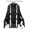 Fashion Contrasting Color Junior High School Girl Schoolbags Widened Reinforced Shoulder Strap Teenager Backpack Lightweight Large Capacity Book Bag
