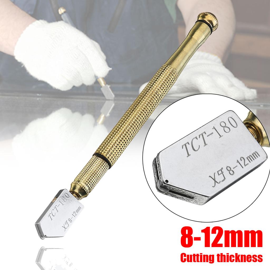 2-12mm Glass Cutter Antislip Metal Handle For Tile Mirror Cutting Of Hand Tool