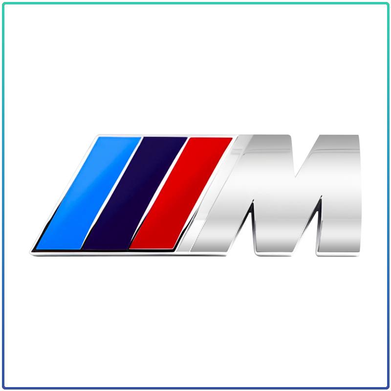 Auto Kühlergrill Abzeichen Aufkleber Auto Karosserie Aufkleber M Sport Abzeichen Beschriftungs Aufkleber für BMW M Performance E46 E39 E90 E60 E36 E38 E53 E70