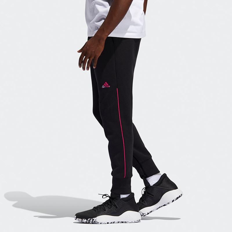 Adidas Rose Knit Basketball Training Joggers Men Bottoms Black FM0021