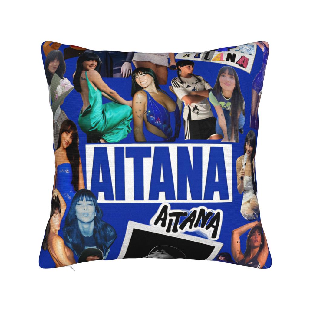 Aitanaed Ocana Tour Music Square Pillow Case Polyester Cushions For Sofa Creative Cushion Covers