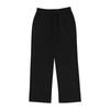 Men's cotton linen plus size trousers breathable sweat solid colour trousers basic paragraph casual wide-legged trousers man