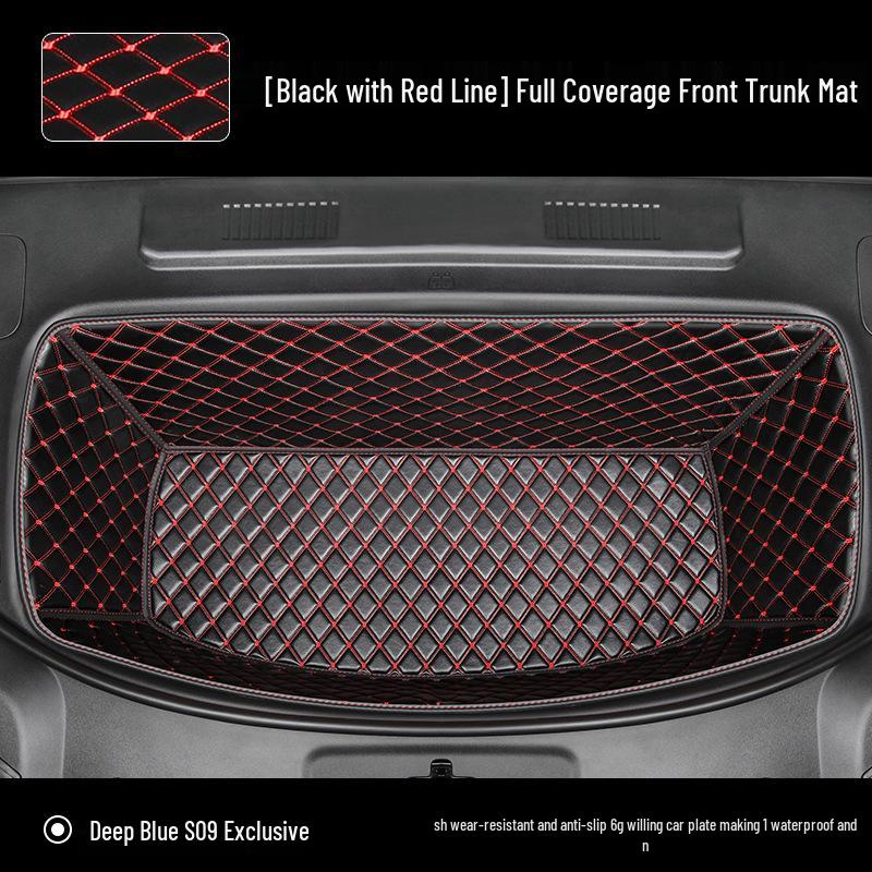

2026 Deep Blue S09 Full Surround Front Trunk Mat - Car Modification & Decorative Accessory 1*1.2