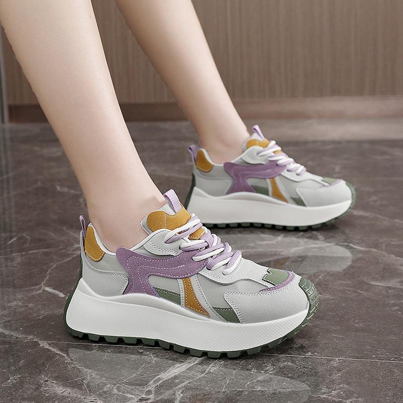 2026 Thick Soled Non Slip Casual Running Shoes Women Breathable Comfort Sneakers Tenis Masculino Shoes for Women Zapatos