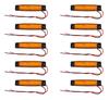 24V Vehicle LED Side Marker Set of for Decorative Side Roadside Height Corner Markers Lamps, 6-LED, Universal, 10, Trucks, Trucks, Lights, Lights,