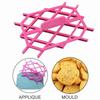 Sugarpaste Gum Kitchen Supplies Icing Cutter Bakeware Embosser Fondant Cake Raft Tool
