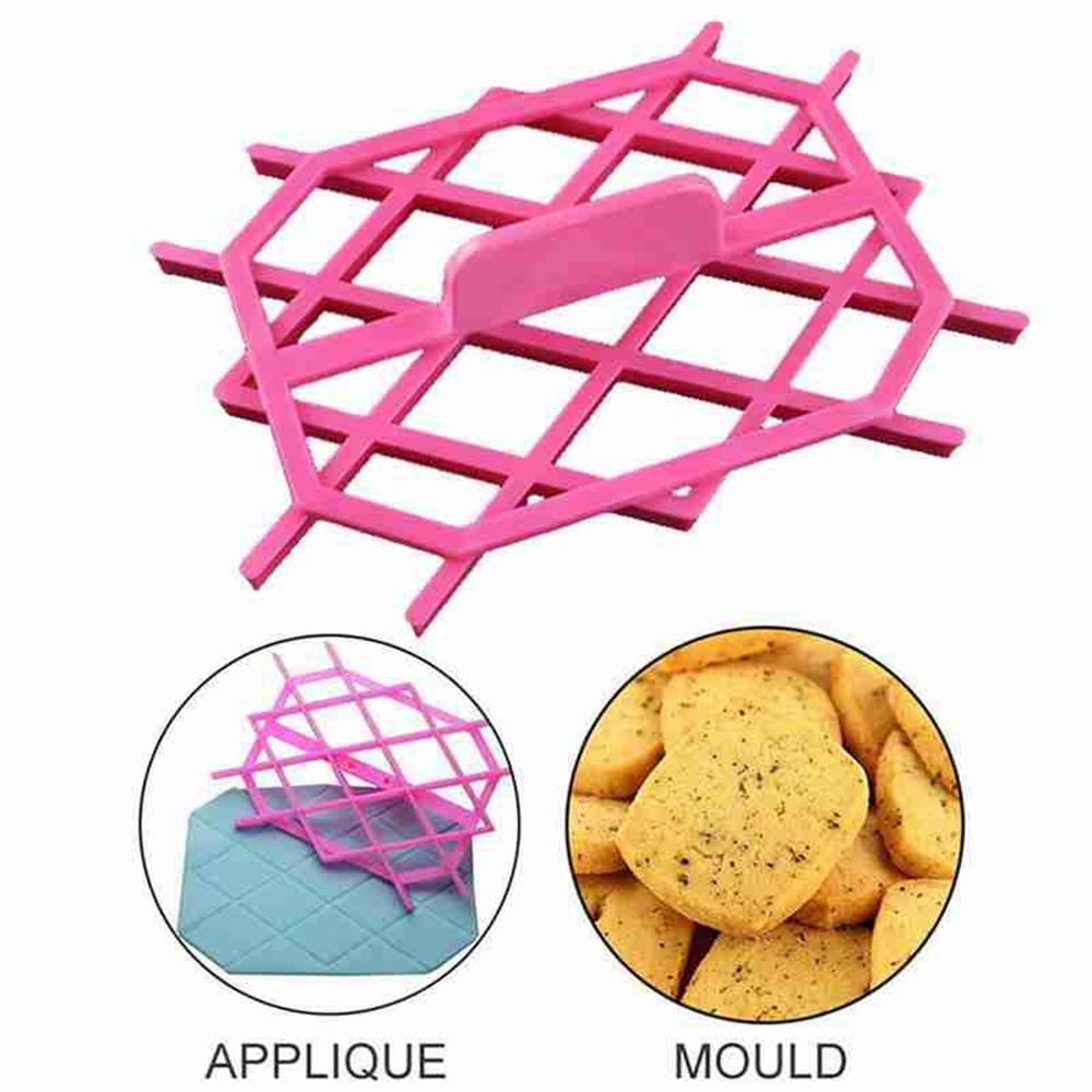 Sugarpaste Gum Kitchen Supplies Icing Cutter Bakeware Embosser Fondant Cake Raft Tool