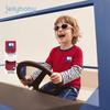 JELLYBABY Boys' Anti-Bacterial Layered-Look Long-Sleeve T-Shirt
