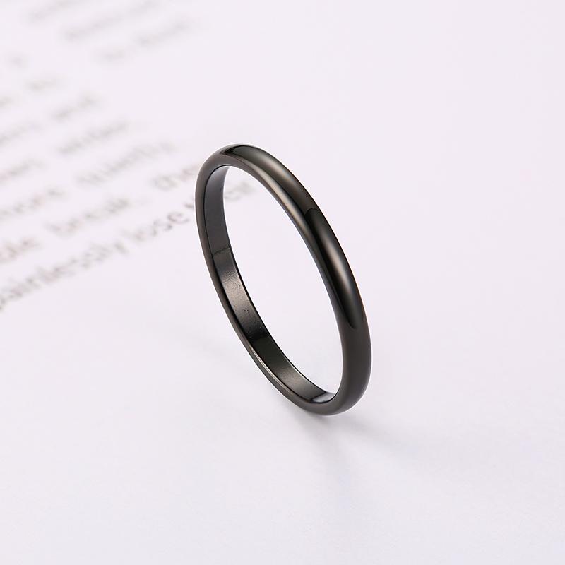 Minimalist Stacking Ring Set, Chic Twist Pinky Promise Rings for Women, Anti Allergy Stainless Steel Metal Wedding Bands Jewelry
