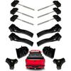 Truck Bed Cover Clamps Replacement Universal Replacement and Accessories Part Kit Aluminium Rear Front Clamp Fit for Hard Tr Fold Truck Bed Cover