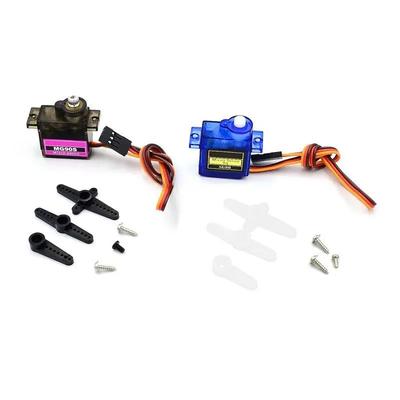 SG90 MG90S Serwo Metalowe Zębatki do Modelu Helikoptera Łodzi Dla Arduino Zabawka Samolot Samolot Stałopłatowy Helikopter Modele Samolotów 90 180 360