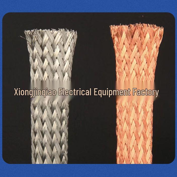 Conductive Bare Copper Braided Wire – Soft, Tinned, Various Specs for Grounding