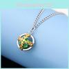 Caesar Julius Zeppeli Rotating Iron Ball Pendant Necklace For Cosplay Daily Wear