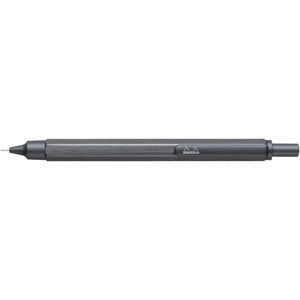 Rhodia 0.5mm Mechanical Pencil Script Aluminum Body   Anodized   Titanium Cf9373