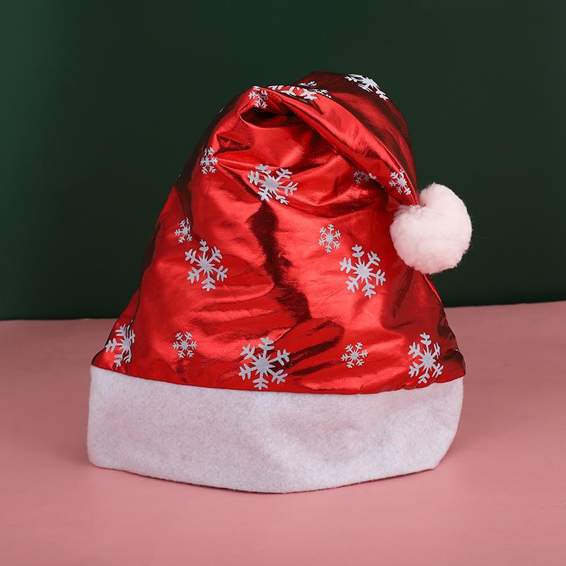 Plus Size Santa Claus Christmas Hat & Chair Cover for Adults and Kids
