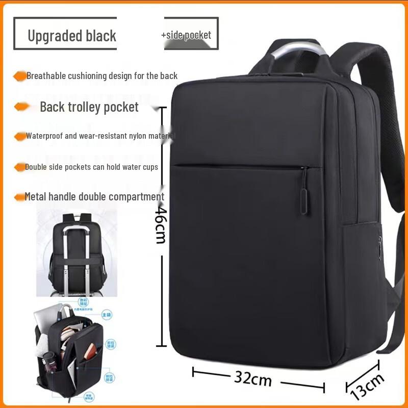 Lishen Nylon Backpack 17-inch