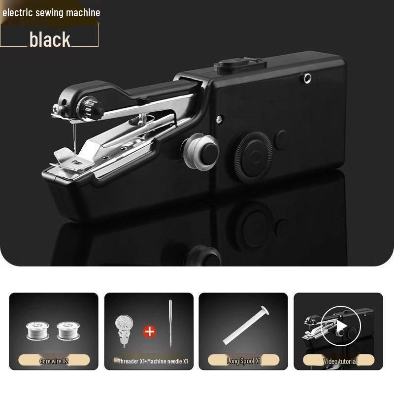 

Compact Portable Sewing Machine - Mini Electric Handheld for Household and Quick Repairs