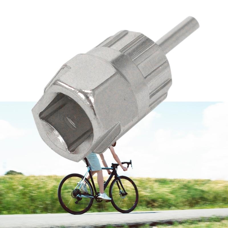 Cassettes Install Removal Tool with Center Guide Pin Bicycles Repair Tool