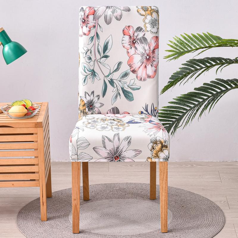 Stretch-Stuhlbezug für Esszimmerstühle, schmutzabweisend, Sitzbezug für Wohnzimmer, Hochzeit, Küche, Hotel, Zeremonie, Bankett, Büro, abnehmbar