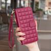 Case S24 Ultra Wallet Flip Phone Case on For Samsung Galaxy S24 S23 S22 S21 Ultra Plus S23 S21 FE Luxury Checkered Leather Cover