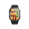 Rainbuvvy F407 Smart Watch 2.1 Inch Square Screen Heart Rate Blood Pressure Sleep Monitoring Calorie Flashlight Health Tracker Sports Watch