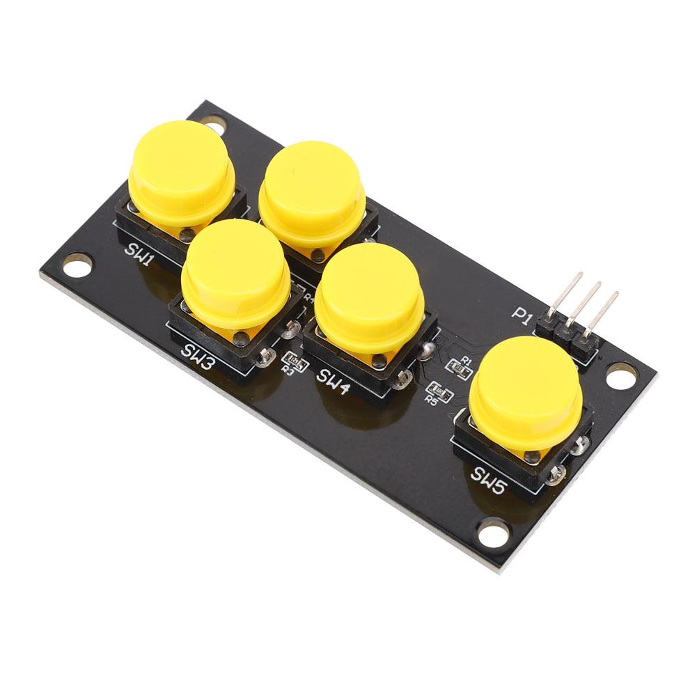 2pcs Keyboard Development Board AD Keyboard Simulate Five Key Module Button