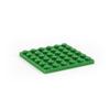 5pcs Small Particle 3958 6x6 Construction Block Bottom Plate DO IT YOURSELF Parts Buildmoc Works With Assembly Particle Creativity Gift Idea
