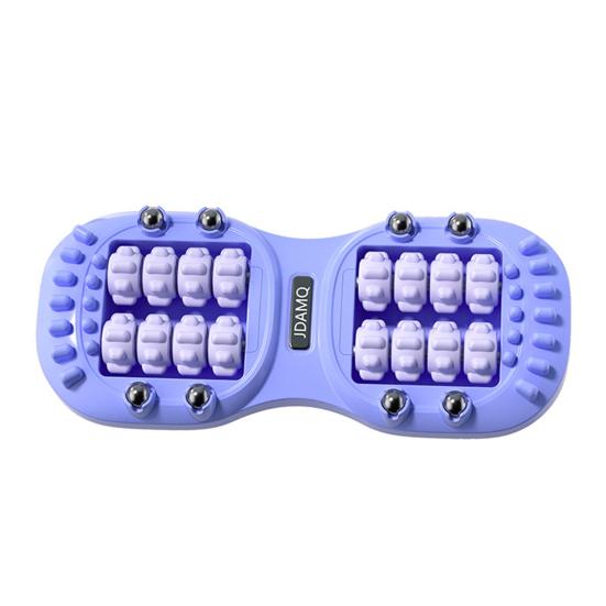 

Foot Massage Roller Acupressure Reflexology Tool for Plantar Fasciitis Relief Improved Circulation Portable Muscle Recovery Tool for Home Office фиолетовый