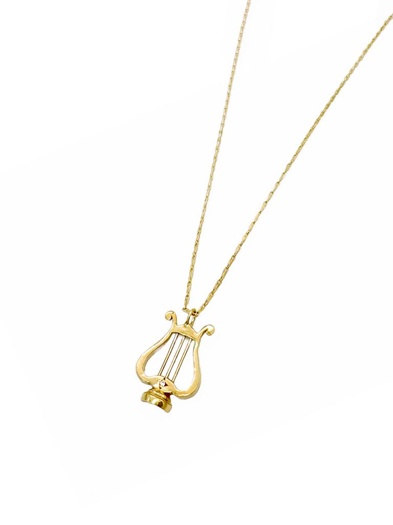 Overgrey Lyra Necklace 3 - Gold