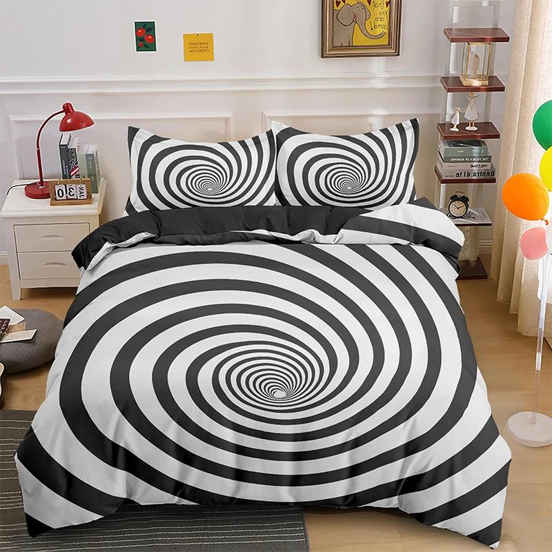 Zebra King Queen Duvet Cover Colorful Animal Bedding Set For Teens Adults Savanna Creatures Black 2/3Pcs Polyester Quilt Cover