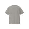 ONITSUKA TIGER Logo Ss Tee Solid Color Round Neck Short Sleeve T-Shirt Unisex Tops Light-Gray 2183B604-020