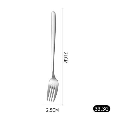 Wutuo Stainless Steel Long Handle Korean Style Fork Set