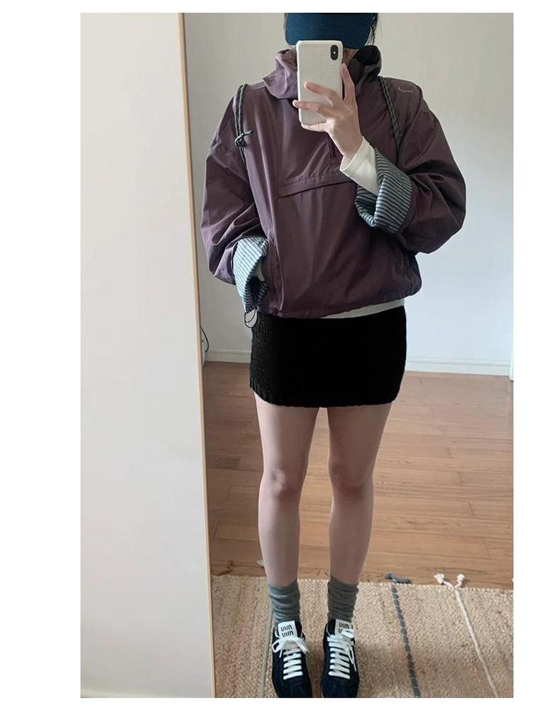 Women's Autumn/Winter Knitted Bodycon A-line Skirt - Slimming, Warm, and Stylish