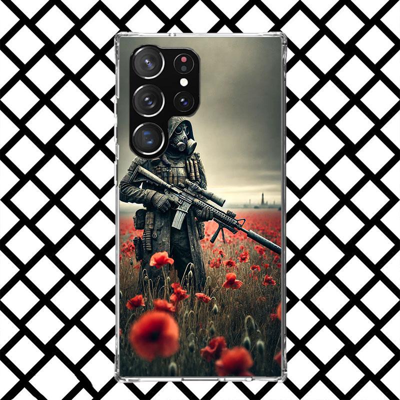 

Игровой чехол S-Stalker для Samsung Galaxy S26 S25 Edge S24 S23 Ultra S22 Plus S21 FE S20 + Мягкий чехол с принтом Fundas Galaxy S25 Samsung S22
