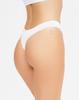Cotton Thong with Lace Trim ISSA Plus