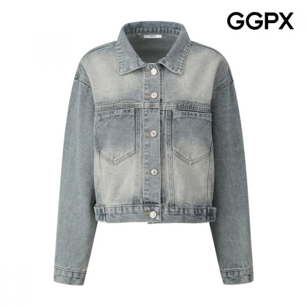 Ggpx New York Two Pocket Wash Denim Jacket Gq3jk017f Blue/F