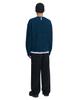 Nomaenyueol Reversible Wool Hairy Knit - Whale Blue