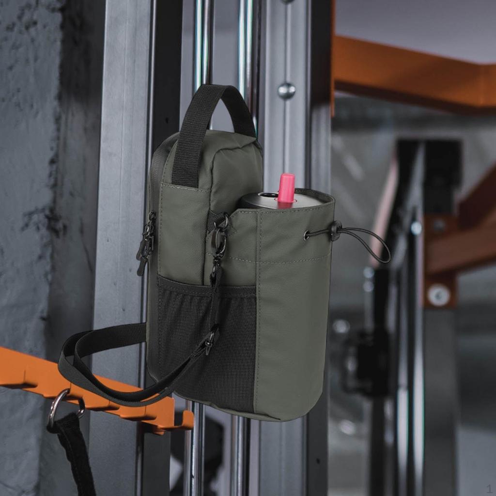 Gym Bag Crossbody Water Bottle Holder for Hiking Camping Sports Walking Work