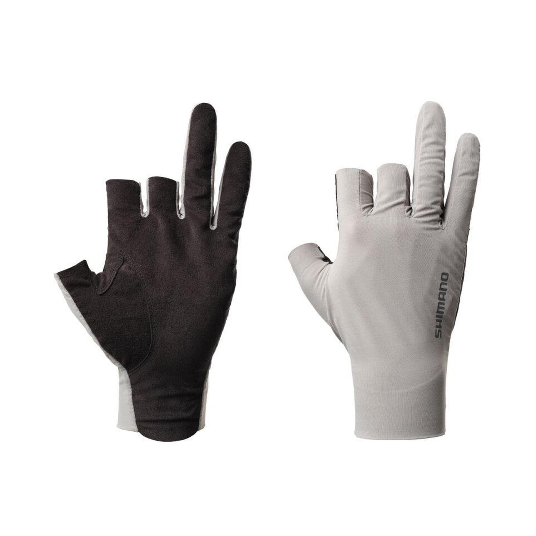 

Перчатки SHIMANO 05 Sensitive M, трехпалый крой, GL-006Y, Серые, серый