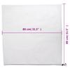 Winter Frost Protection Cover with Drawstring 4 pcs 70 g m² 0.8 x 0.8 m