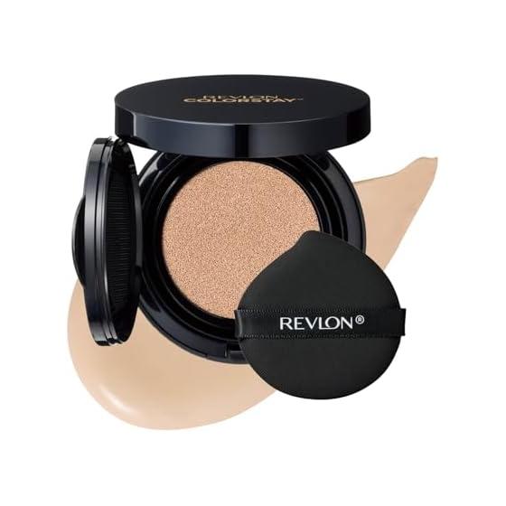 [Обновление] Revlon Color Stay Стойкая Увлажняющая Тональная Основа-Кушон 001 Фарфоровый SPF50+ PA++++ 12.5 мл Тональная Основа-Кушон Не осыпается Сияющая кожа