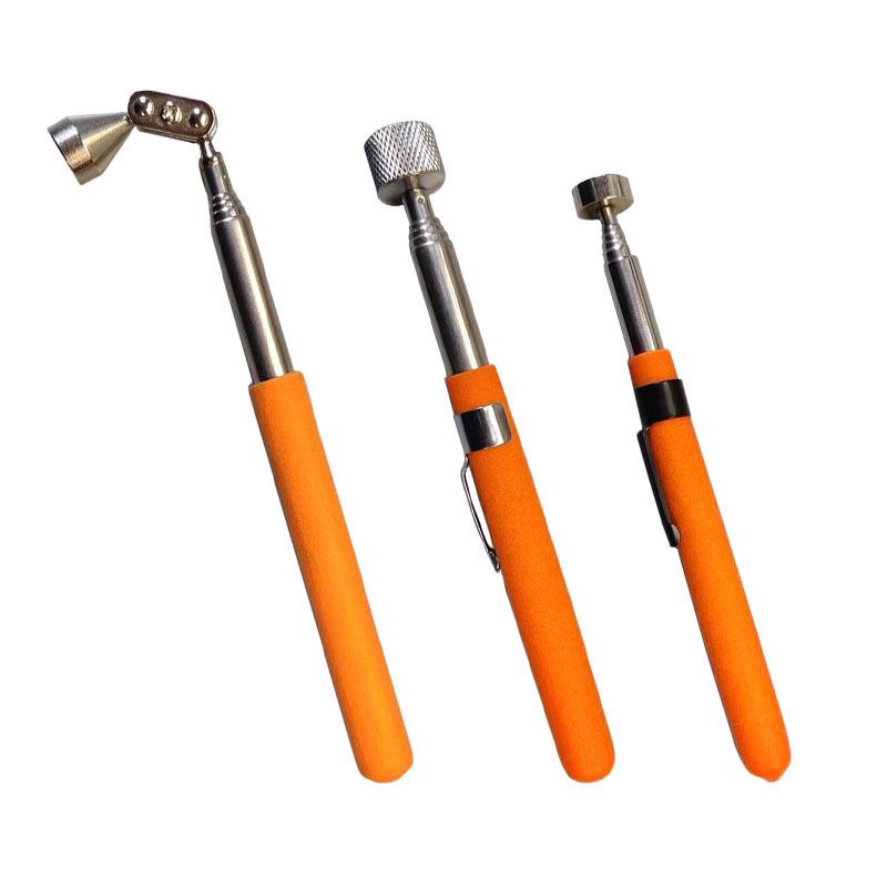 WD Retractable Magnetic Pick-Up Tool with Light and Inspection Mirror