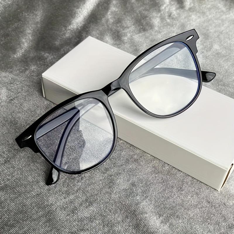 1pc Blue Light Blocking Glasses  Clear Lens For Women & Men