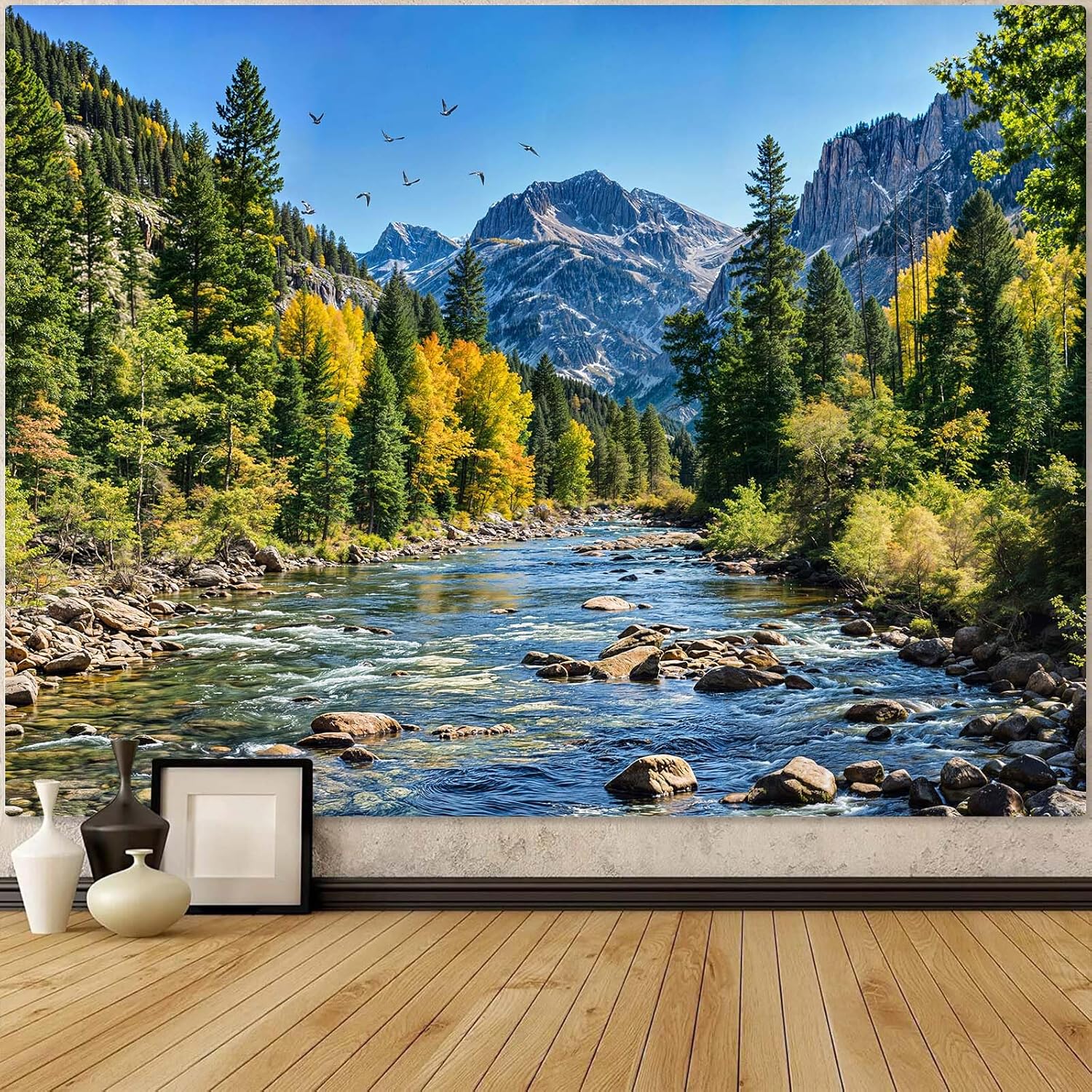 AMM Tapestry Natural Forest Mountain 75x100