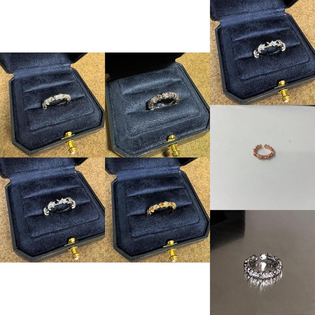 Stunning Colorful Zirconia Cross-style Copper Ring For Women With Elegant Design