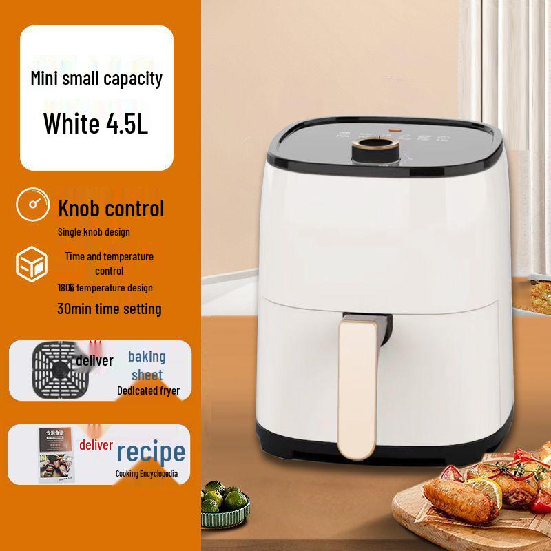 Smart Electric Air Fryer: Oil-Free, Large Capacity, Multi-functional, Fully Automatic Visual Oven
