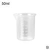 25-1000ML Measuring Cup Transparent Measuring Cup Plastic Kitchen Tool Beaker H6I7