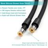 Explosion-proof Handheld Shower Head Hose Silicone Extension Tube Shower Hose Replacement  Home
